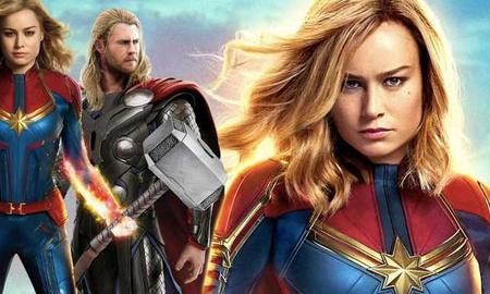 Nhận được lời khen của Thor, nhưng liệu Captain Marvel có thể nâng được Búa thần Mjolnir?