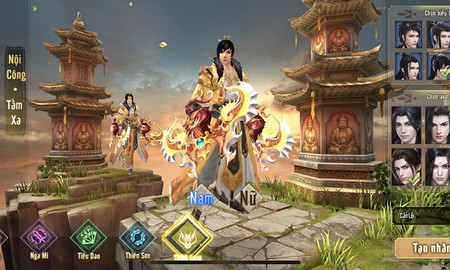 Tân Thiên Long Mobile đứng đầu bảng xếp hạng Top game miễn phí
