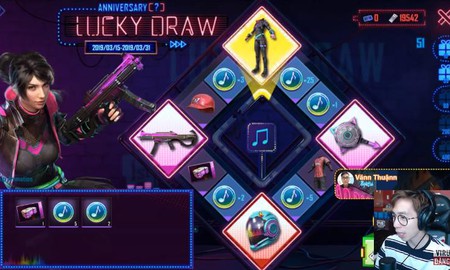 ViruSs tiêu tốn hơn 8 triệu đồng để quay skin PUBG Mobile chỉ sau ít phút trên sóng trực tiếp