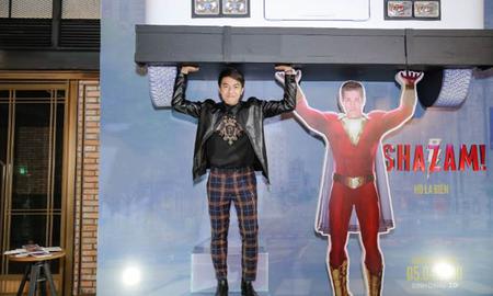 Cris Devil Gamer "quẩy tẹt ga" cùng Shazam trong buổi công chiếu siêu phẩm nhà DC