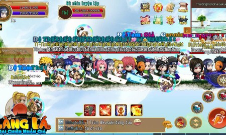 Làng Lá Phiêu Lưu Ký, tựa game Việt lấy đề tài Naruto được giới game thủ vô cùng tự hào đem khoe với cả thế giới