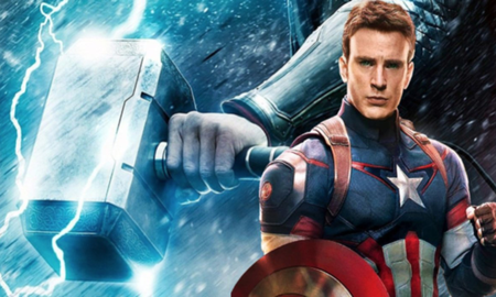 Avengers: Endgame - 3 lần Captain America đã nâng được Mjolnir trở thành "Thần Sấm Mỹ"