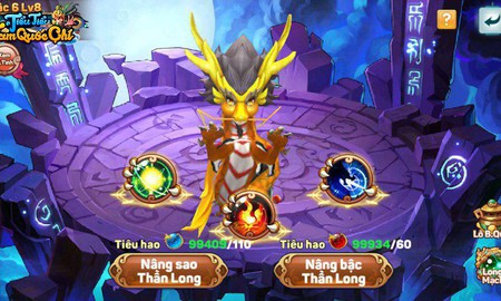 Tặng 800 Giftcode mừng Big Update 4.0: Thần Long Giáng Thế của Tiểu Tiểu Tam Quốc Chí, tướng thần Tôn Sách chính thức xuất hiện