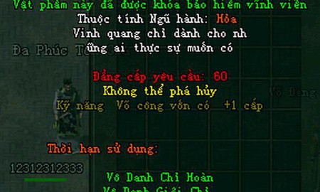 Trang bị Hoàng Kim: Mỏ vàng "tiền tươi" đối với dân cày game kiếm hiệp