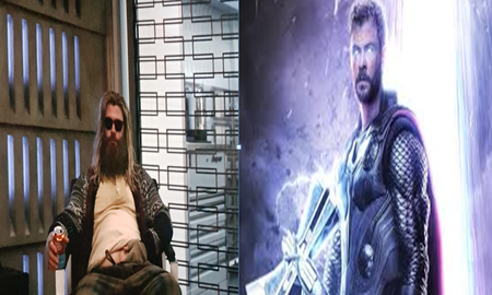 Thor "bụng bia" suýt chút nữa đã choảng nhau với Thor "6 múi" trong Avengers: Endgame