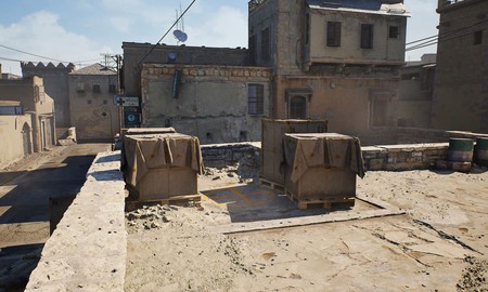 Ngỡ ngàng trước vẻ đẹp của map huyền thoại CS: De_Dust 2 khi được làm lại với Unreal Engine 4