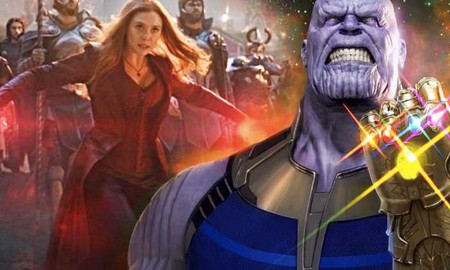 Nếu không có sự giúp sức của đội quân hùng mạnh, Thanos đã bị Scarlet Witch cho "ăn hành" ngập mặt