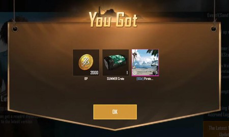 PUBG Mobile: Hướng dẫn fake IP sang Hàn nhận FREE Hòm Summer, hình nền Pirate, 2000 BP