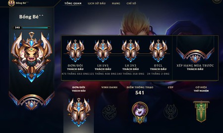 LMHT - Game thủ Việt Nam đạt Thách Đấu tại tất cả các chế độ xếp hạng: Trình cao nhân phẩm càng cao