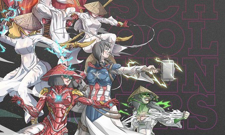 Các siêu anh hùng Marvel khi diện áo dài Việt Nam trông sẽ thế nào?