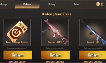 PUBG Mobile Ấn Độ tung event tặng FREE 900 UC, skin UMP9 và SKS khi tích lũy Battle Coins