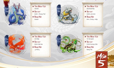 Tình Kiếm 3D - Vinh danh “Tứ Đại Chi Chủ” của siêu giải đấu Cực Phẩm Võ Học mùa 5