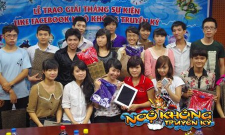 Ngộ Không Truyền Kỳ trao thưởng hàng trăm triệu cho game thủ