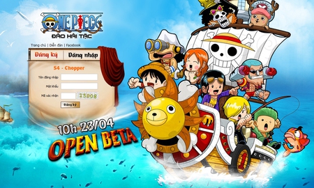 One Piece – Đảo Hải Tặc tặng Gift Code nhân dịp mở cửa Open Beta