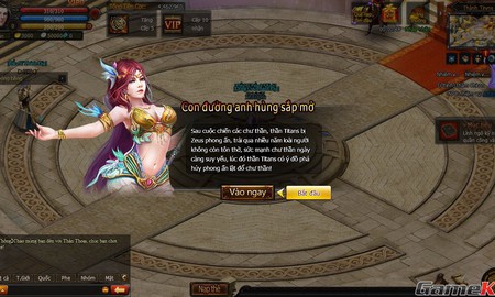 Cận cảnh phiên bản mới Tinh Thế của webgame Thần Thoại