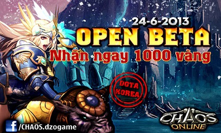 Chaos Online công bố ngày Open Beta - 24/06/2013