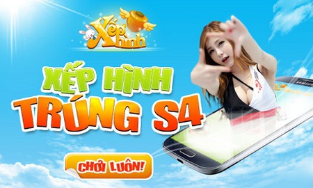 Cơ hội trúng Galaxy S4 dành cho game thủ