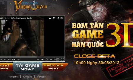 Cuộc Chiến Vương Quyền Closed Beta ngày 30/8 tại VN