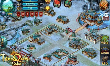 Soi lại đồ họa dòng game Tam Quốc trên mobile