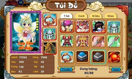 Thẻ cam - niềm “khao khát” của game thủ Mộng Tiên