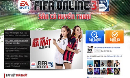 FIFA Online 3 công bố chuỗi sự kiện hấp dẫn mừng ngày ra mắt