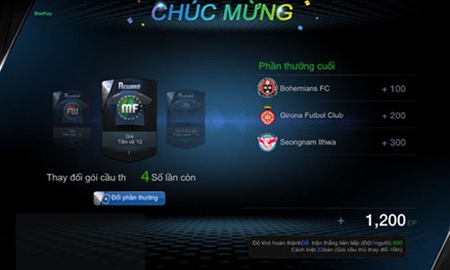 Sơ lược về chế độ Chuỗi thắng trong FIFA Online 3