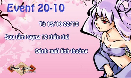 Vườn Mỹ Nữ: 20/10 không cô đơn với game thủ FA