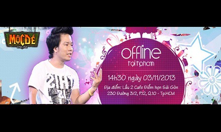 Dưa Leo bất ngờ tham dự offline Mộc Đế Online