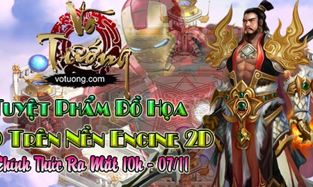 Võ Tướng gửi tặng thêm 1000 Giftcode, Alpha Test 7/11