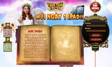 GameK gửi tặng 2000 Gift Code Thiên Thần Truyện