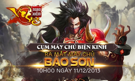 Ngạo Kiếm Vô Song chính thức Open Beta ngày 11/12 tại VN