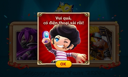 Avatar Star chúc năm mới may mắn bằng 1000 chiếc điện thoại