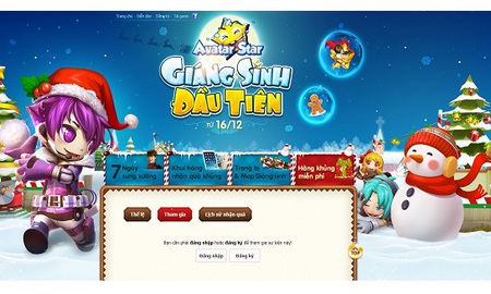 Avatar Star chiêu đãi game thủ “tiệc” Giáng sinh thịnh soạn