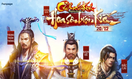 GameK gửi tặng 500 Gift Code Nam Đế Cửu Âm Chân Kinh