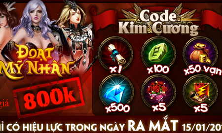 Đoạt Mỹ Nhân cho game thủ “tắm kim cương”