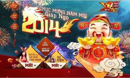 Ngạo Kiếm Vô Song chào năm mới bằng nhiều tính năng hay