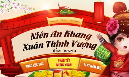 Kiếm Thế ra mắt nhiều sự kiện đón Tết Giáp Ngọ