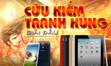 ĐCCK: Cửu Kiếm Tranh Hùng thêm nhiệt với iPad 4