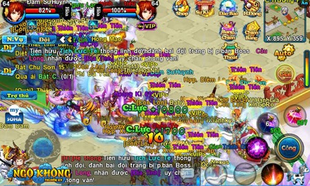 Ngộ Không Truyền Kỳ - MMORPG đông vui nhất trên Mobile tung bản PC