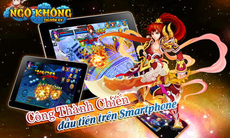 Choáng với Công Thành Chiến ngàn người trên smartphone