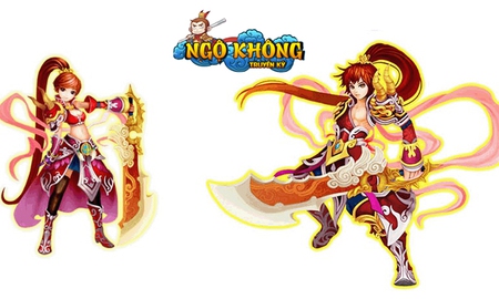Cận cảnh các class nhân vật trong MMORPG Ngộ Không Truyền Kỳ