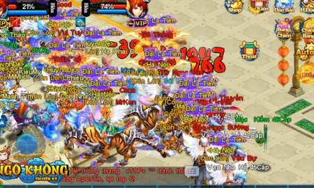 “Ngộp thở”  trong giờ bang chiến Ngộ Không Truyền Kỳ