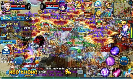 Ngộ Không Truyền Kỳ - Nơi kỹ năng tổ đội lên ngôi