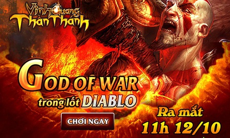 Vinh Quang Thần Thánh đông nghẹt nhờ âm hưởng God of War trong lốt Diablo