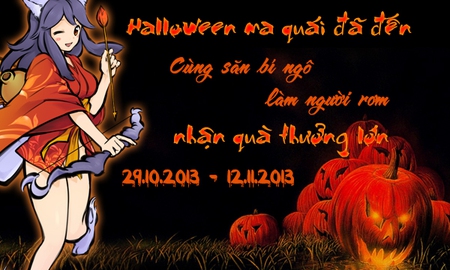 Vườn Mỹ Nữ chiều lòng game thủ trong mùa Halloween