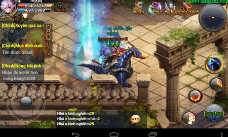 "Soi" đồ họa ấn tượng của King Online 2 trên Android