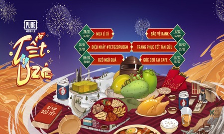 PUBG Mobile lì xì hội game thủ cực đậm mùa Tết qua loạt event cực “cháy”, lưu ngay để không bỏ lỡ!