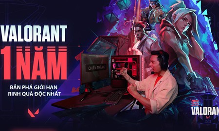 VALORANT Việt Nam ra mắt bộ PC Gaming “Thách Thức Giới Hạn” nhân kỷ niệm một năm ra mắt tại Việt Nam