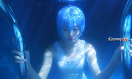 Bộ ảnh cosplay lung linh dưới nước về Rei Ayanami