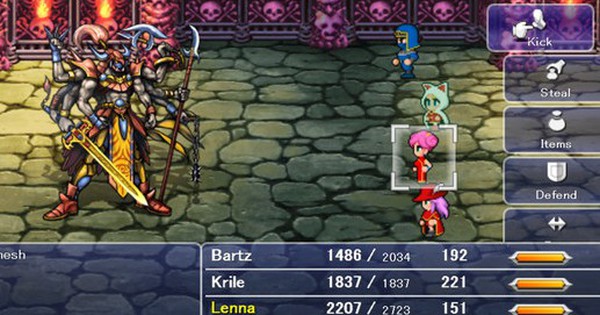 Final Fantasy V chuẩn bị phát hành trên Steam